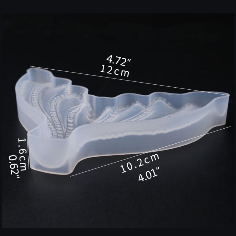 SIY  DIY Crystal Epoxy Mould Three-dimensional Large Fishtail Mold Table Decorations