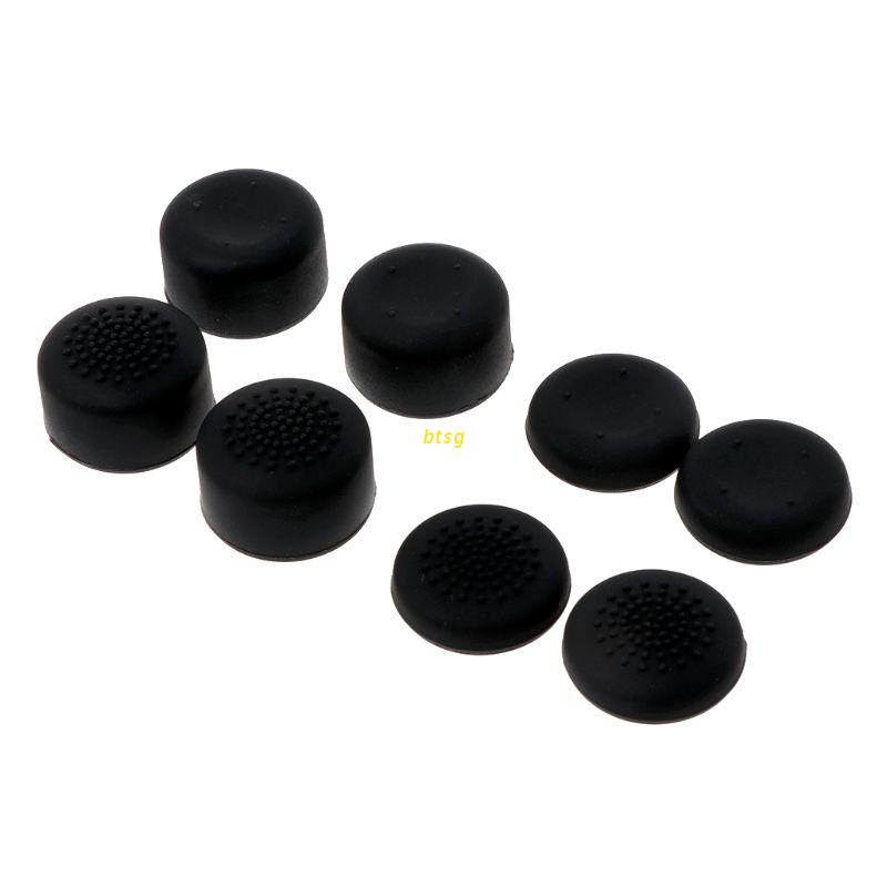 btsg 8Pcs Thumb Rubber Silicone Cap Stick Enhance Cover Case Skin Joystick Grip