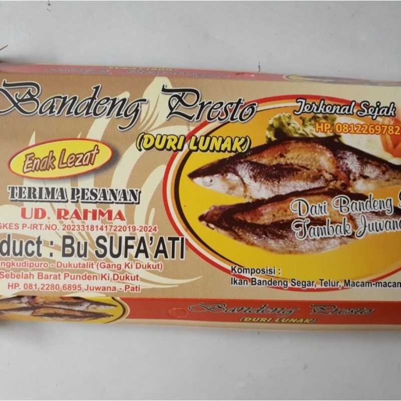 

Bandeng Presto Crispy