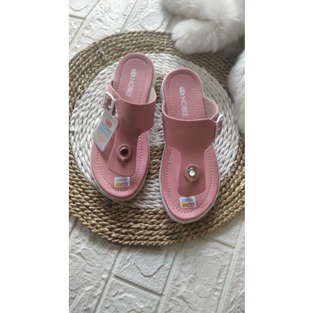 Sandal wanita terbaru/slop nobee/flat kekinian