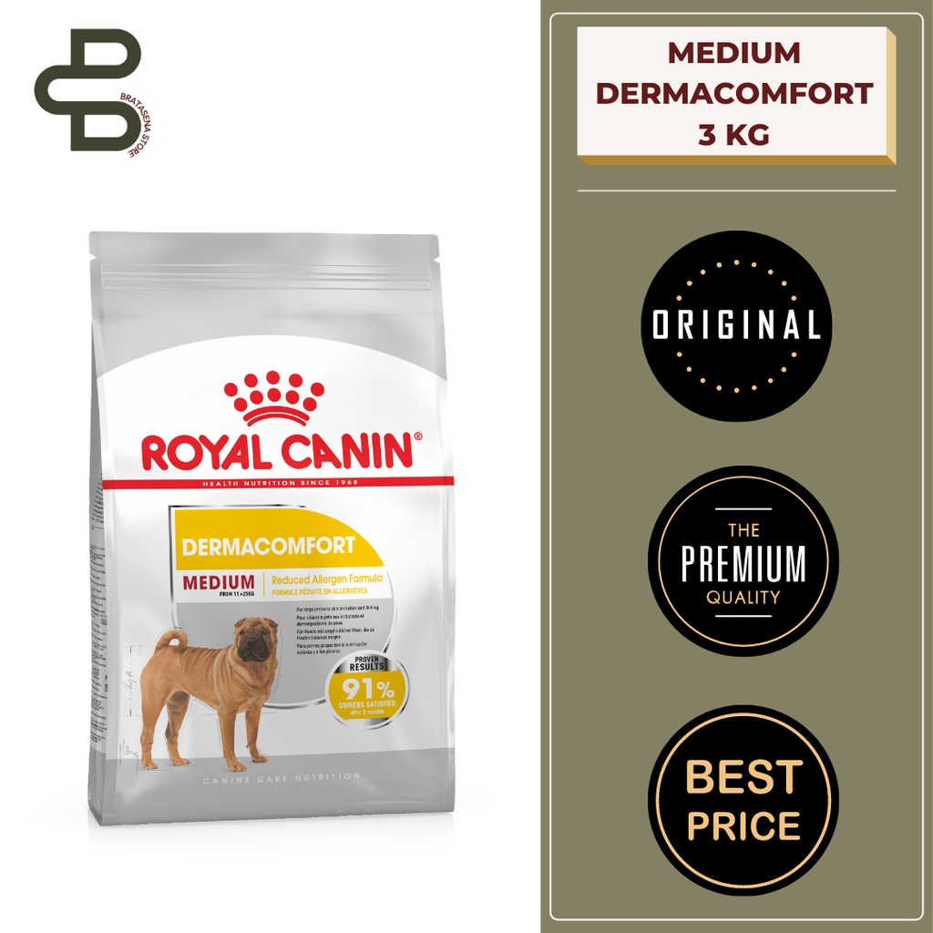 ROYAL CANIN MEDIUM DERMACOMFORT 3KG FRESHPACK