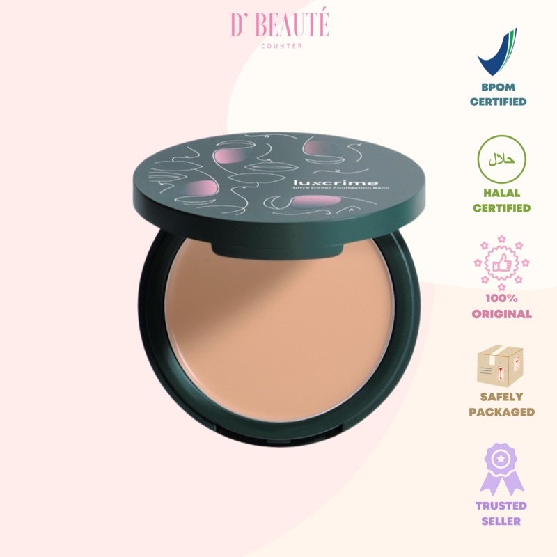Luxcrime Ultra Cover Foundation Balm - Pudding / Cheesecake / Banana Split / Pancake / Waffle / Bisc