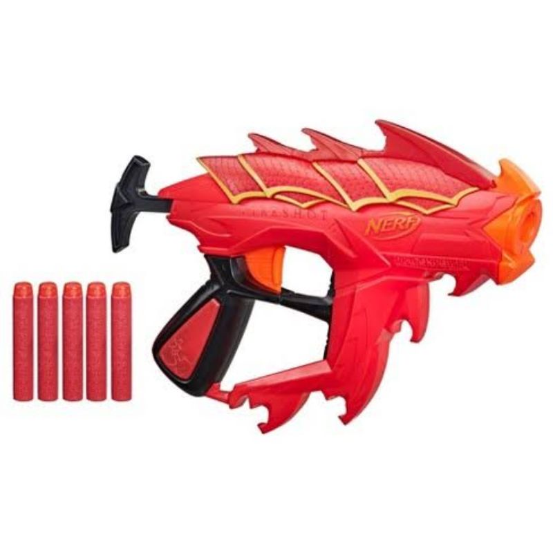 ori original hasbro nerf dragonpower dragon power fireshot dungeons and &amp; dragons mainan pistol hadiah kado ultah anak cowok laki toy boy gun kids toddler boys toys gift collection koleksi daft soft bullet busa