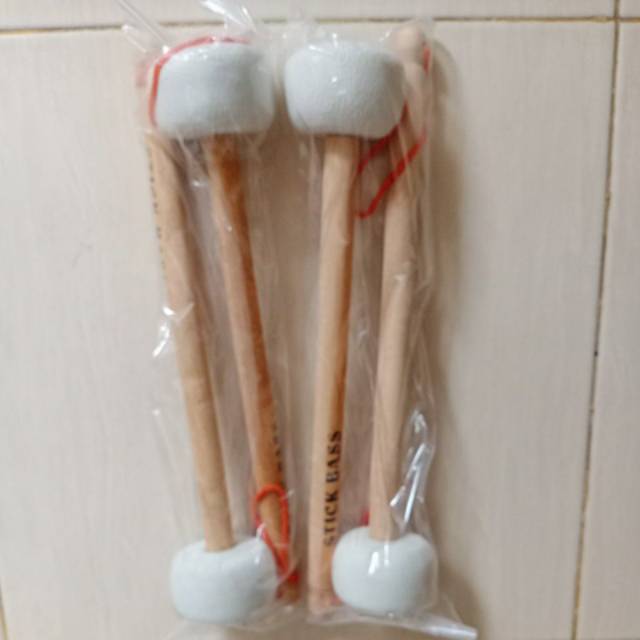 Stik buat bas / marching band, sepasang