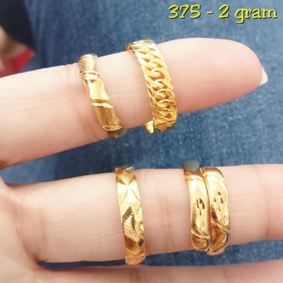 Kode 901 Cincin Emas 375 2gram Indonesia