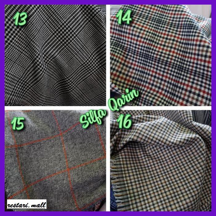 ODEXUTAIRP- KAIN SEMI WOOL IMPORT _ KAIN CELANA/JAS -ORIGINAL.