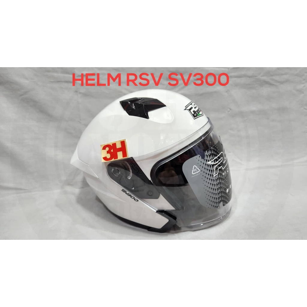 Jual Helm Rsv Sv White Gloss Shopee Indonesia