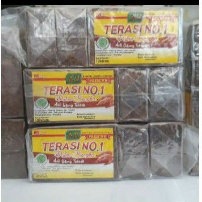 

Terasi No.1 / Terasi Toboali Bangka 500 gram