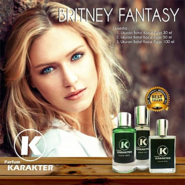 PARFUM CEWEK AROMA BRITNEY FANTACY 30ML - ORIGINAL