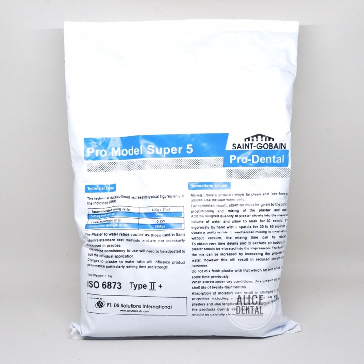 Dental Stone Gips Moldano Biru Type 2
