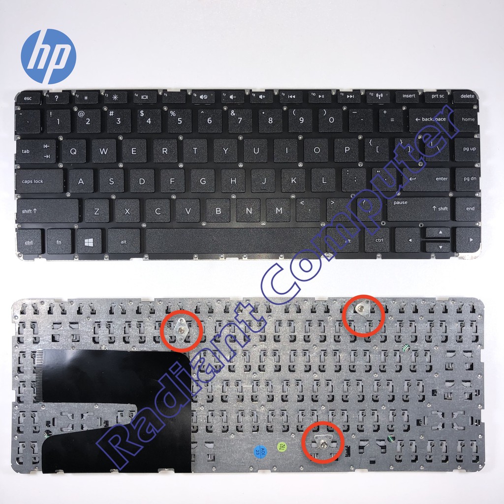 Keyboard HP Compaq 14 HP 14-T Compaq 14 Touchsmart BLACK