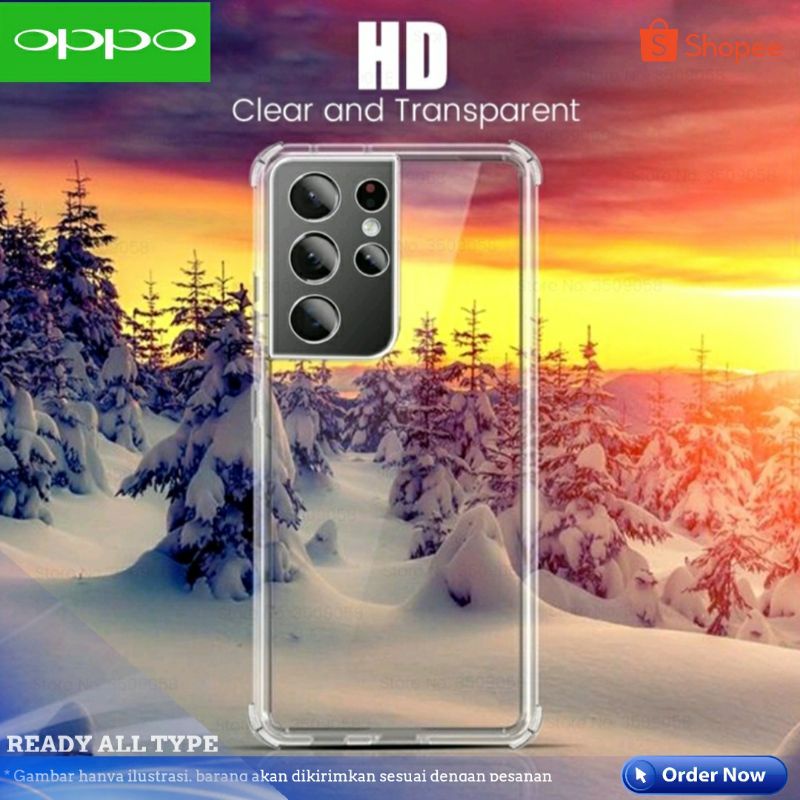 OPPO CASE PREMIUM CLEAR HD OPPO RENO 7z 7 5G 2 2F 3 5 5F 6 4G 5G OPPO A3S A5S A15 a15s A16 A16E A16A A31 A52 A55 A74 A76 A16K A16E A91 A92 A96 F9 F11 PRO A33 A53 2020 RENO 4 4F 8 4G 8T 4g 8T 5g A57 4G 2022 A77s A17 A78