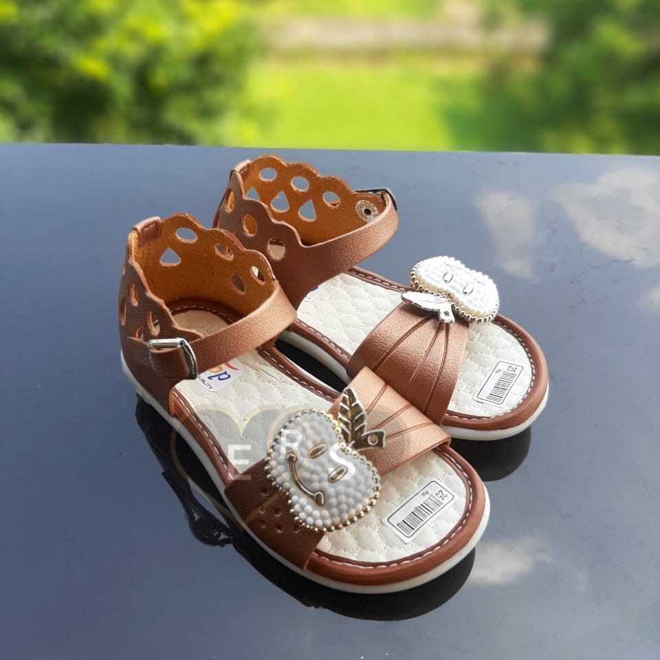 TOKOERS SDP03 Sandal Anak Perempuan Umur 1 - 3 tahun - Motif APEL