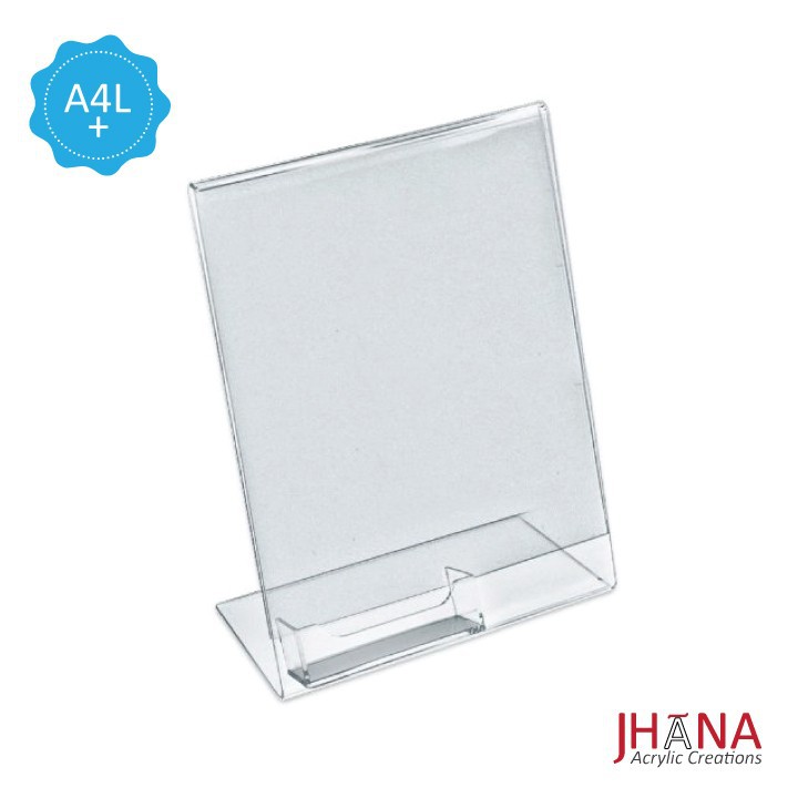 

Tentcard holder acrylic / Tent Holder Akrilik / A4 L+ id card