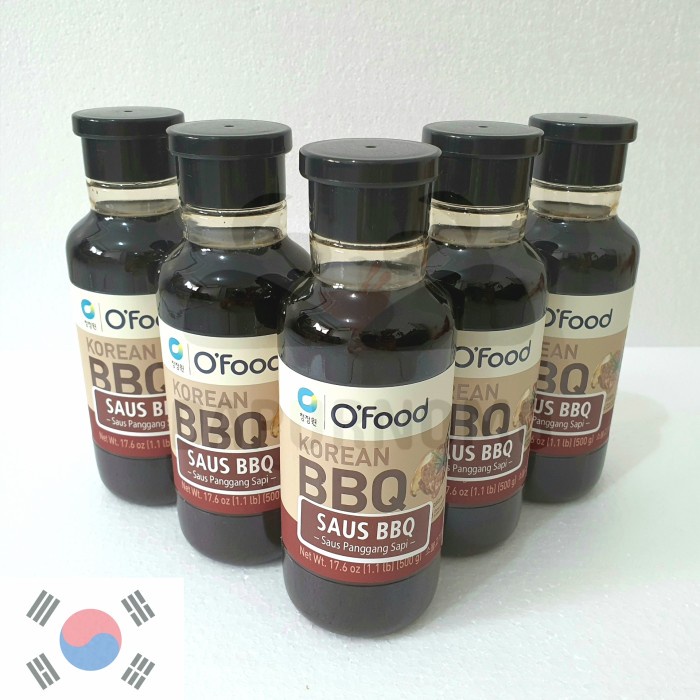 

SAUS-DRESSING- 500GR BEEF BULGOGI MARINADE/SAUS BBQ KOREA, CHUNG JUNG ONE -SAUS-DRESSING.
