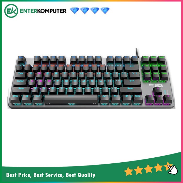 Altec Lansing ALGK-8404 RGB Rainbow Mechanical Gaming Keyboard