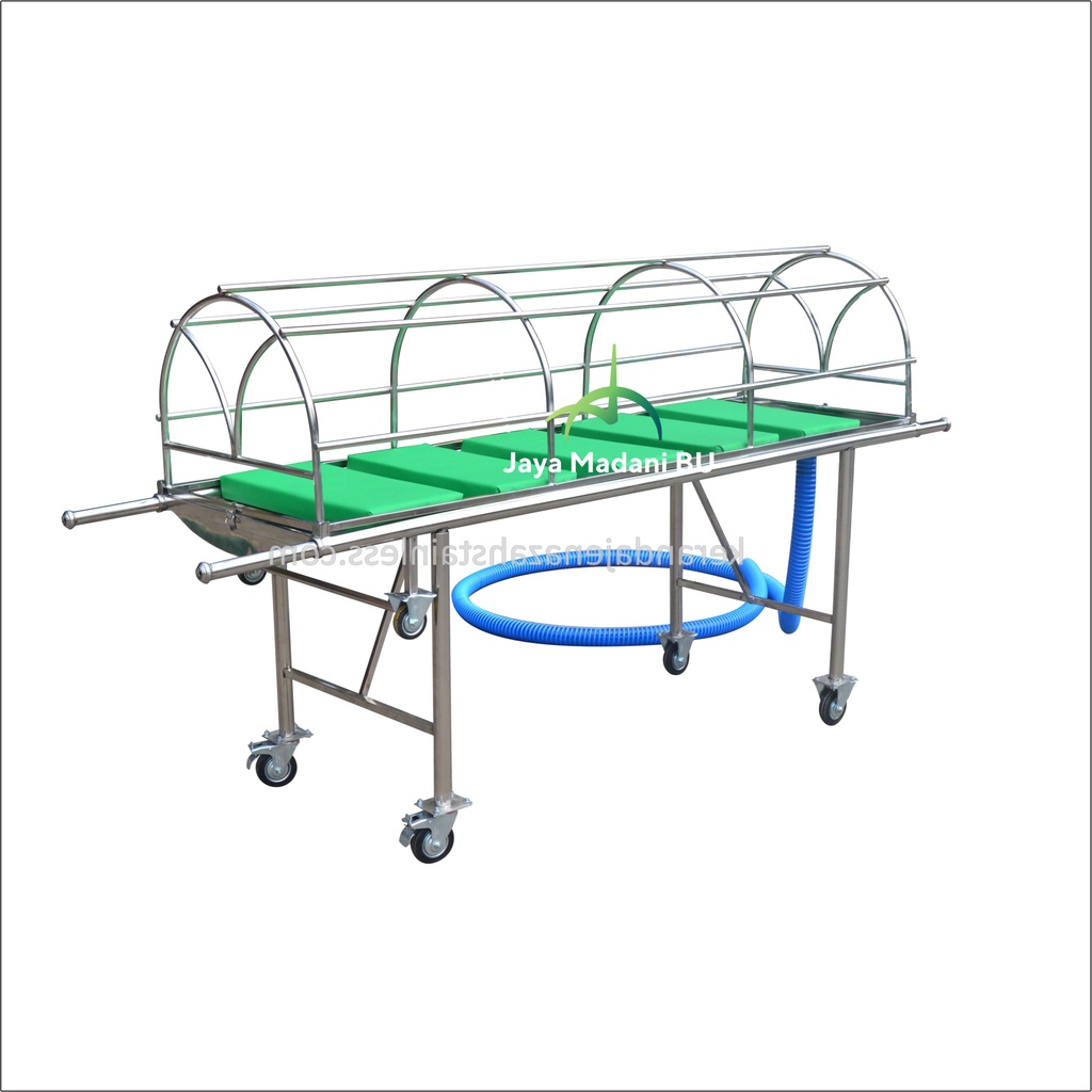 Keranda stainless Multifungsi 2in1, keranda mayat dan pemandian jenazah