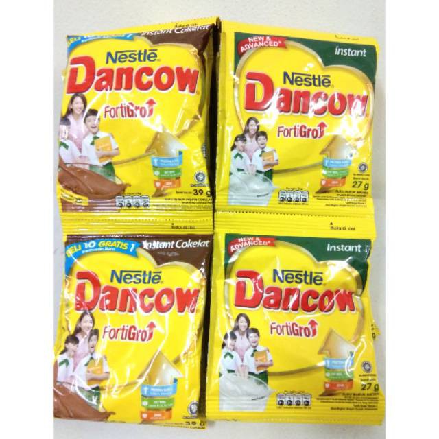 

Dancow Sachet full cream/ Renceng -10 sachet x 27 g