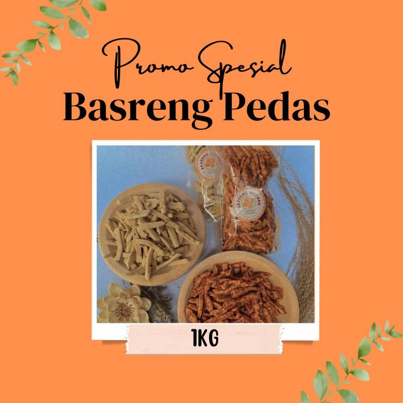 

basreng ngenah pedas 1 kg