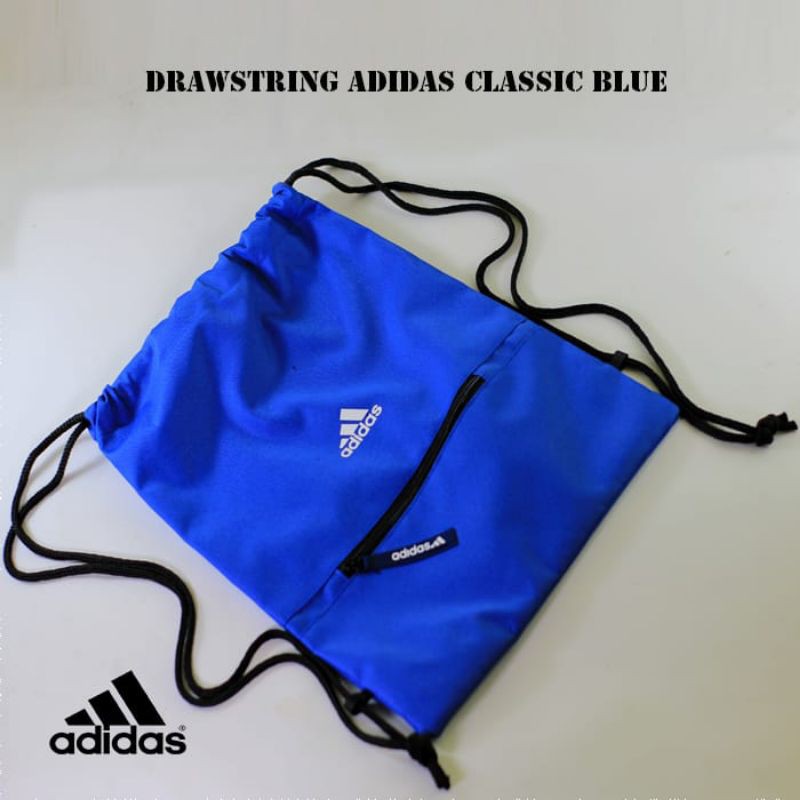 TAS SERUT ADIDAS DRAWSTRING PRIA WANITA OLAHRAGA SEPAK BOLA tas karung sackbag pria wanita murah