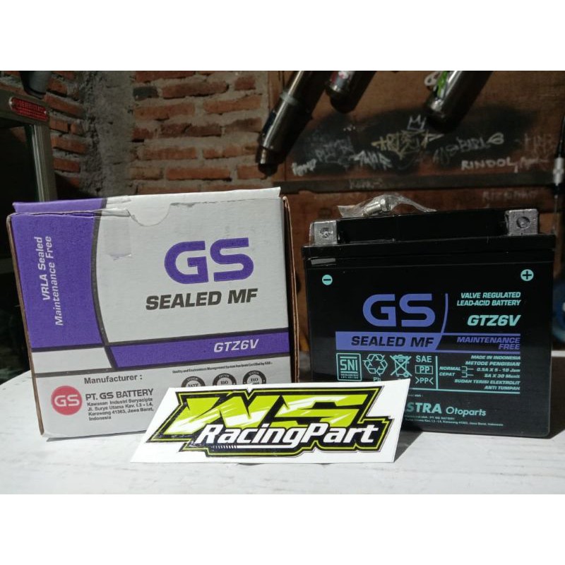 aki gs satria fu GTZ6V