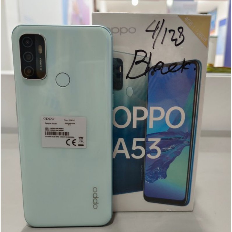 HP BARU OPPO A54 | A55 4GB|6GB/64GB|128GB GARANSI RESMI 100% ORIGINAL FULL AKSESORIS-A53 Green 4gb/128gb