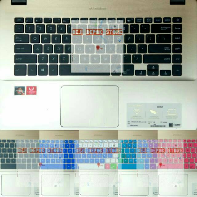 Keyboard Protector Asus Vivobook S15, S510UA, X505ZA, Expertbook P1440FA,  U5100UQ, Pro 15, UX580