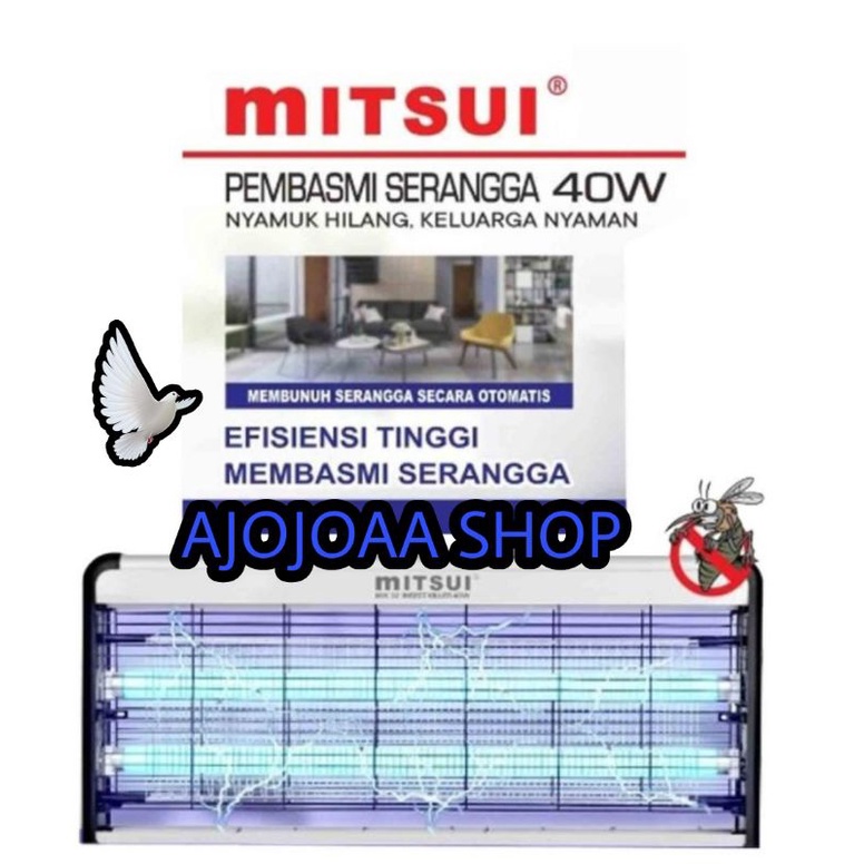 Lampu Nyamuk / Insect Killer / Pest Killer 40 Watt MITSUI MIK 02
