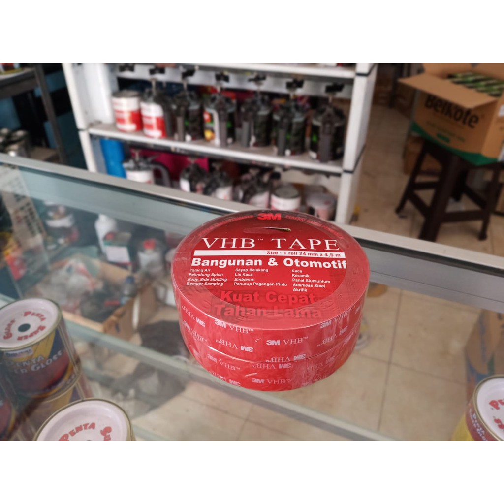 

Double Tape 3M VHB 24mm ORIGINAL - DOUBLE FOAM TAPE