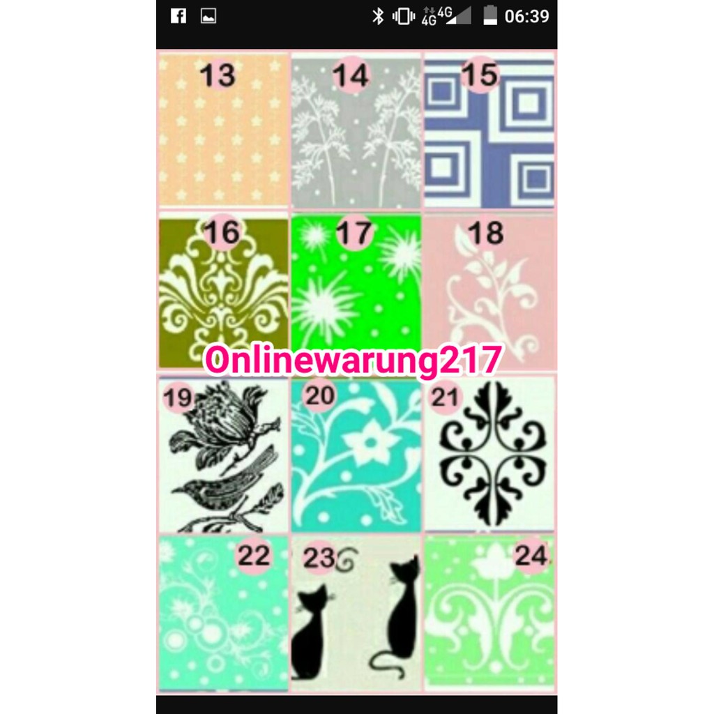 

Jual roll cat motif n14 Diskon