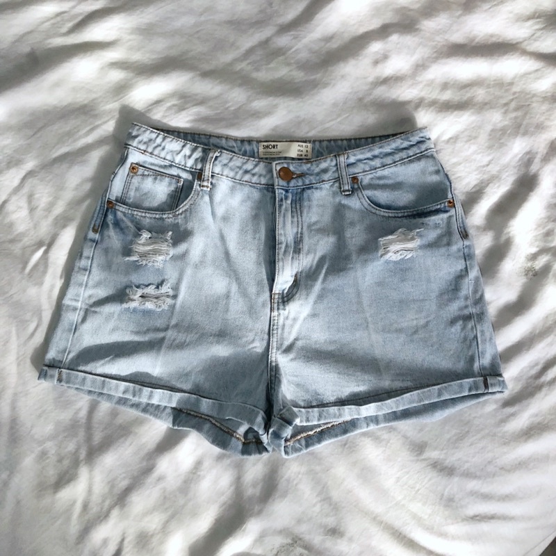 cotton on denim shorts