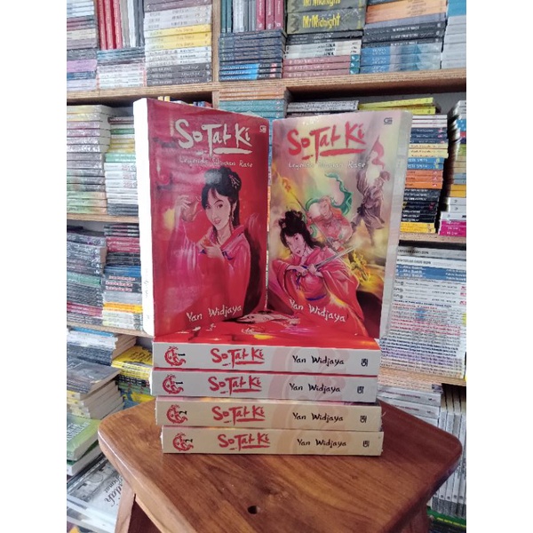 BUKU NOVEL KLASIK JEPANG / NOVEL DEWASA / SO TAT KI - LEGENDA SILUMAN RASE JILID 1 & 2