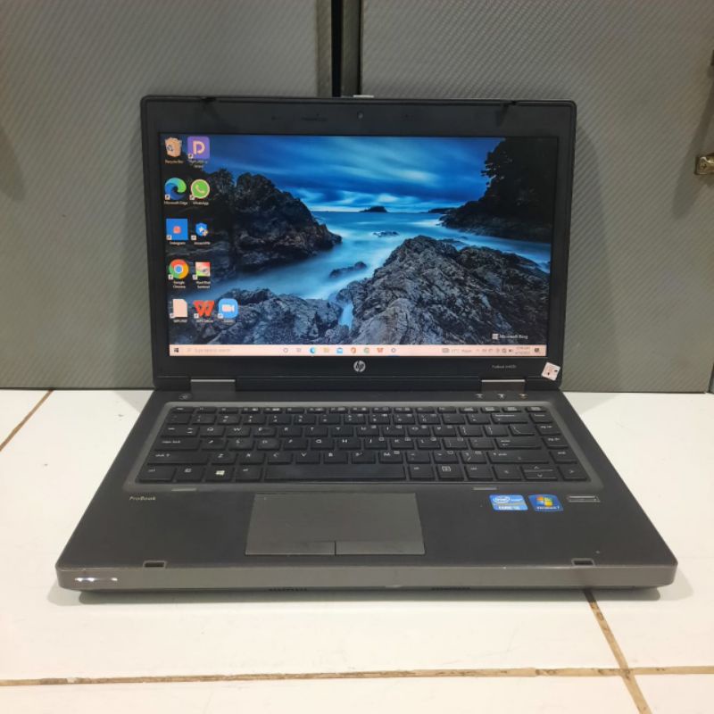 Laptop HP Probook 6460b Intel Core i5-2410M Ram 4Gb / 320Gb HDD Windows 10 Full aplikasi siap pakai