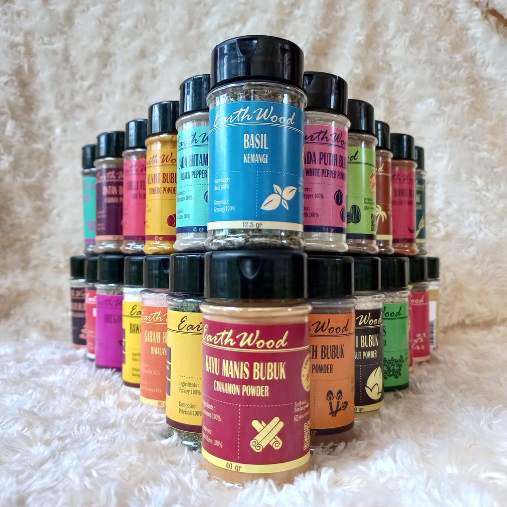 

Earthwood Rempah kemasan tabur / Bumbu rempah / Bubuk rempah