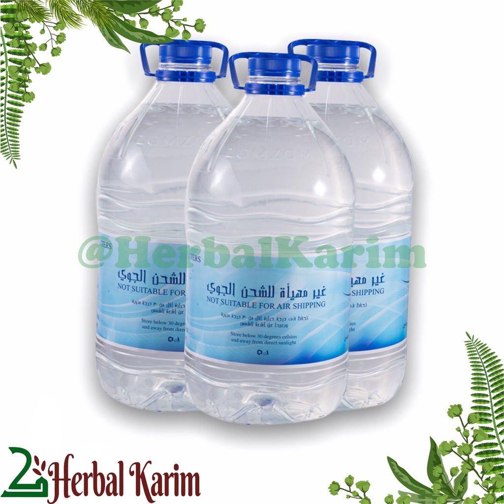 

AIR ZAMZAM 5 LITER AIR ZAM ZAM WATER