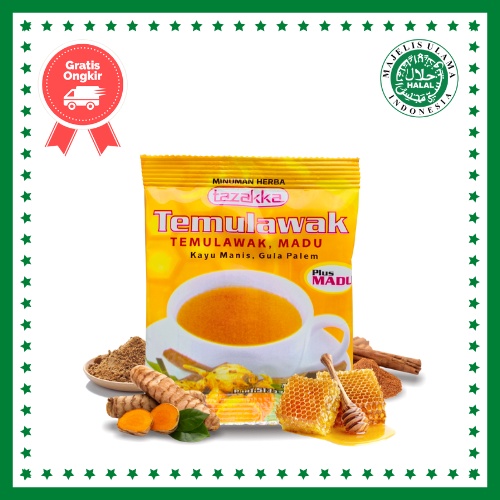 

Minuman TEMULAWAK Bubuk Minuman sehat Instan 10 Sachet Halal BPOM dan Sebagai Daya Tahan Tubuh serta IMUN