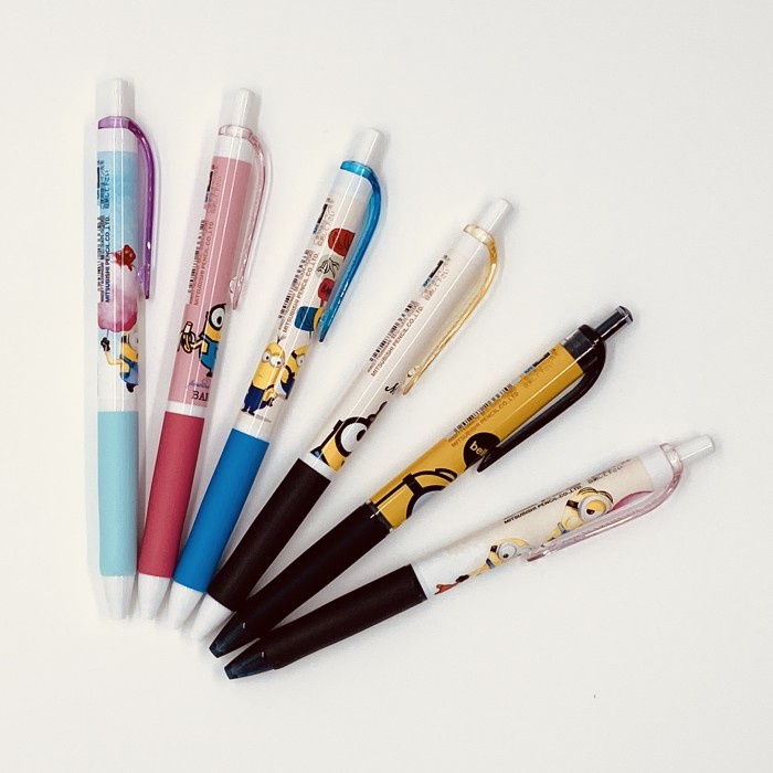 

Promo Bulan Ini Bolpen Pen Uni Jetstream Minion Isi 6 Set Gilaa!!!