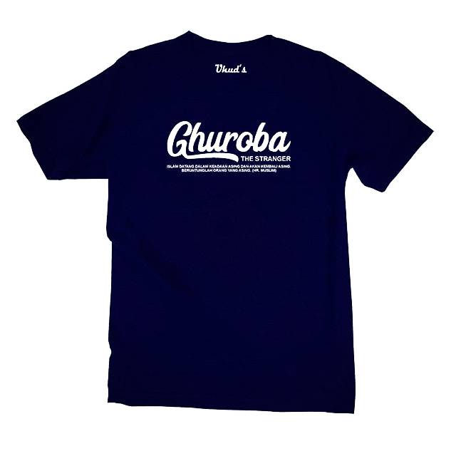 KAOS DAKWAH BERTULISKAN "GHUROBA"