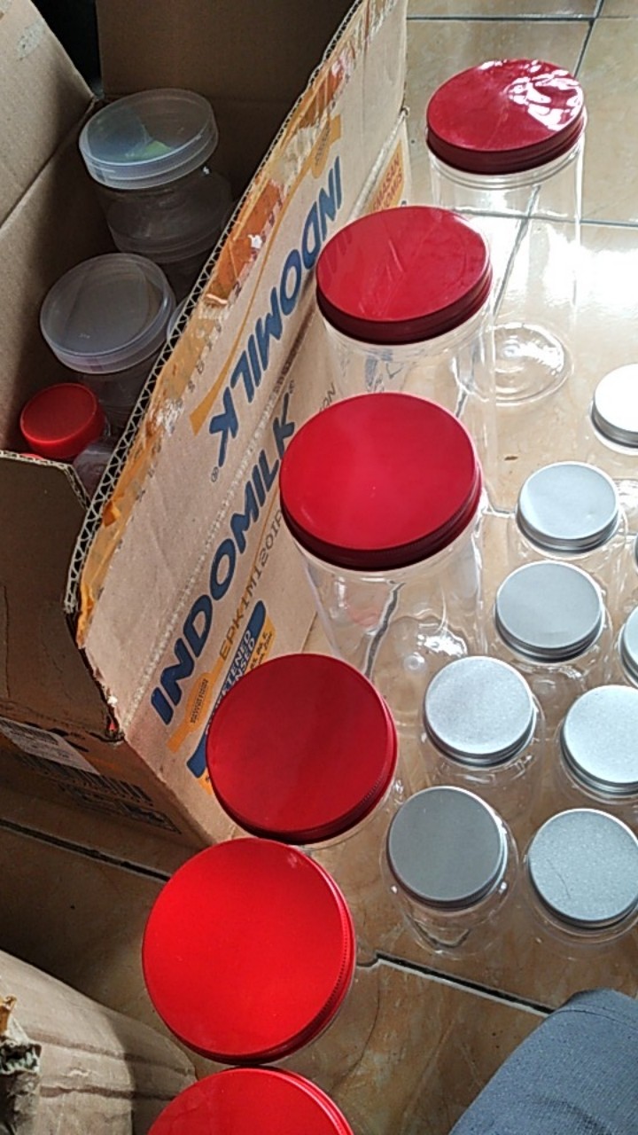 ( Per 10 Pcs) Toples 320 Ml / Toples Bumbu / Toples Sambal / Toples Bawang / Toples Plastik 320 Ml