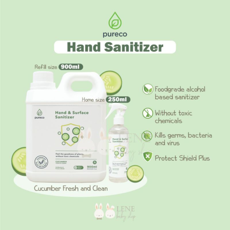 Pureco Hand Sanitizer Home Size 250ml