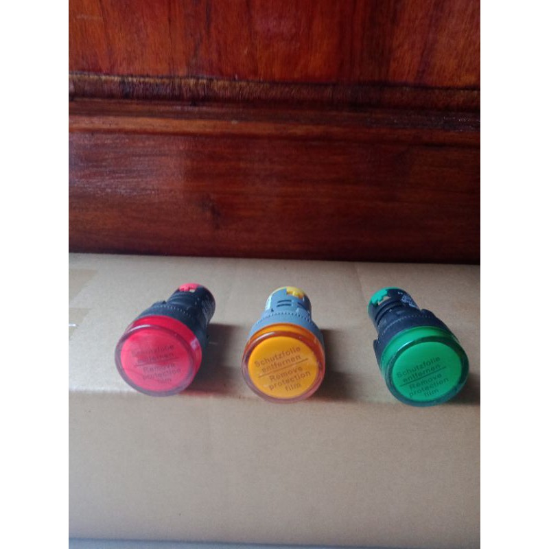 Lampu Panel Genset/ Lampu Pilot Merah, Hijau, Kuning