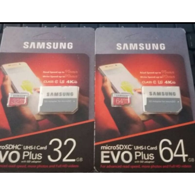 Memory card 64 gb samsung evo