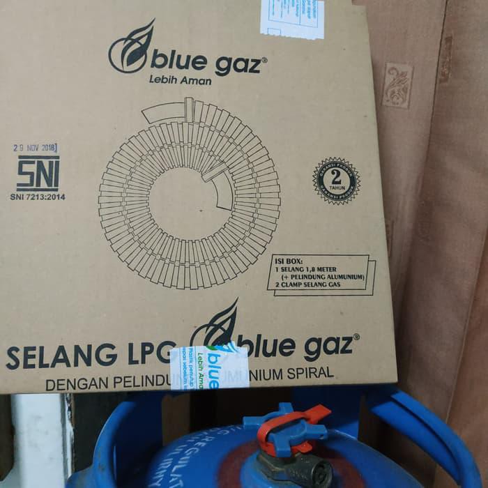 Selang Gas Blue Gaz Karet Murni Berkualitas Dijamin AMAN!!