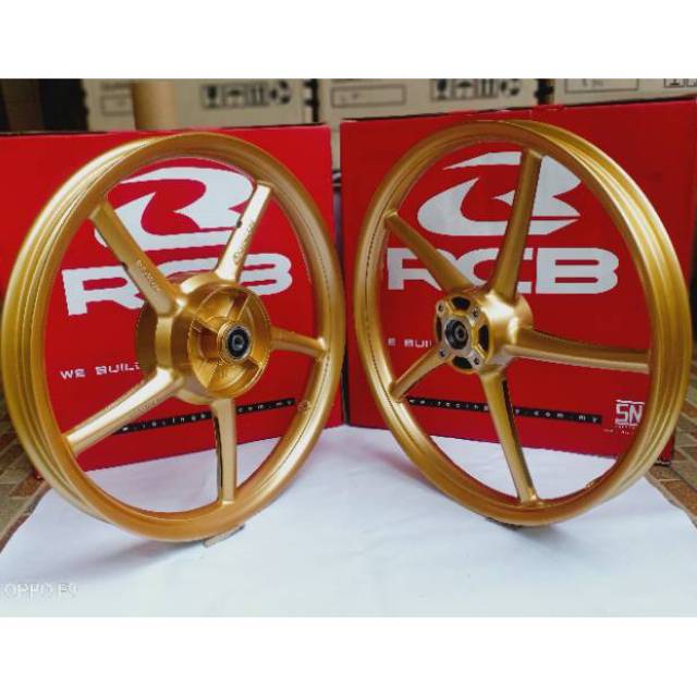 Velg Racing RCB Sp522 Jupiter Z Mx Vega R RR ZR Sonic Satria Fu 150 Jupiter MX King 150 Ninja 150 RR Palang 5 Ori