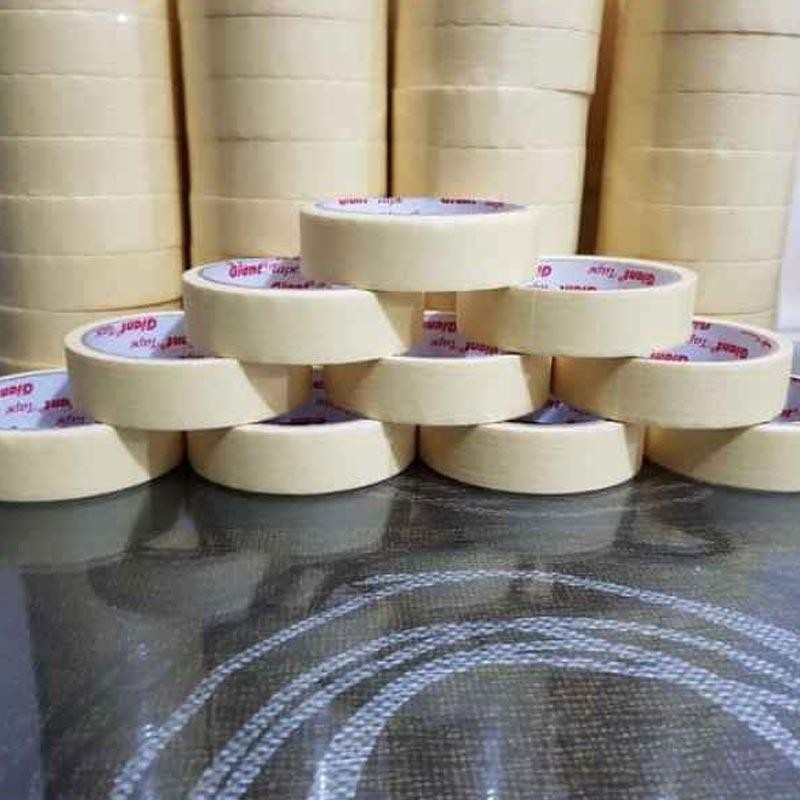 SOLASI KERTAS KECIL 24mm x 20 YARD MASKING TAPE SOLATIP KERTAS MURAH