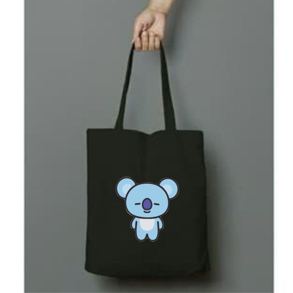 Totebag BT21 ( KOYA ) ll PAKAI RESLETING