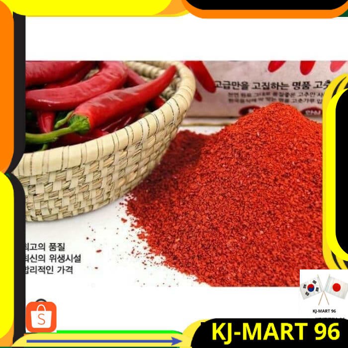 

BUMBU KOREA HALAL/KOREA CHILI GOCHUGARU- CABAI BUBUK ORI IMPORT 250 GR