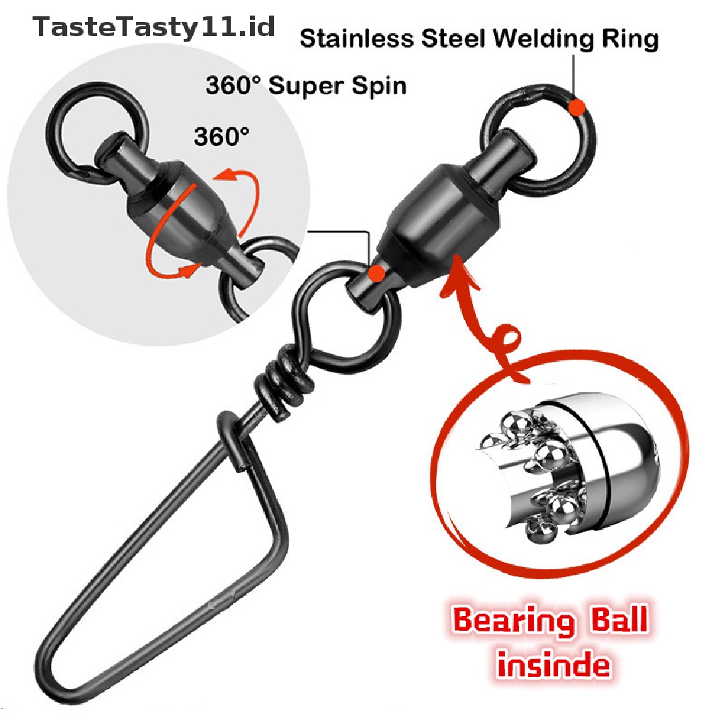 Tastetasty Kili-Kili Pancing Ball Bearing Bahan Stainless Steel