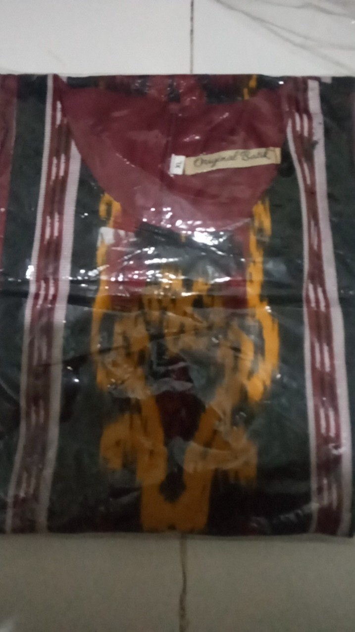 Dt Collection Tunik Batik Kampus Wanita / Cewek Lengan 7/4 / Tunik Modern