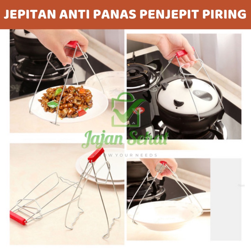 Jepitan Anti Panas Penjepit Piring Mangkok